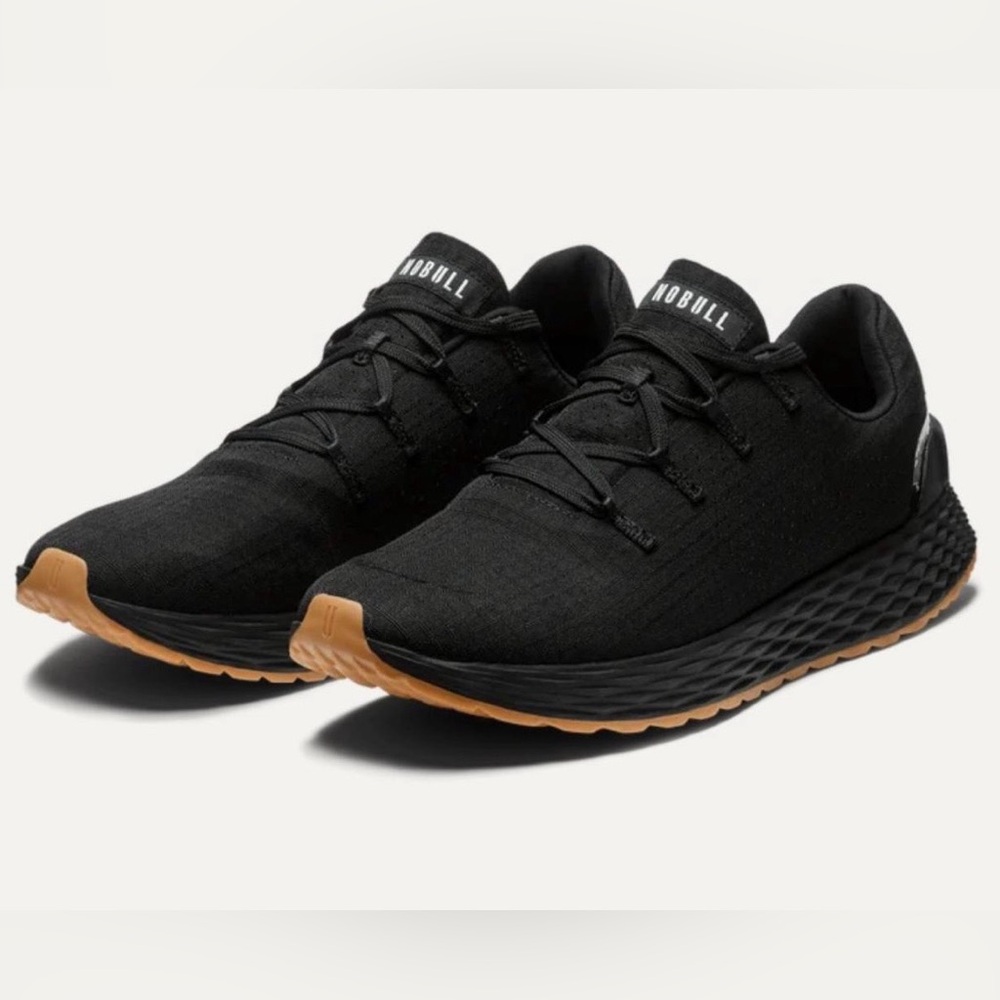 NOBULL Men's Allday 365 (Ripstop) in Black size 9.5 
Athleisure Quiet luxury